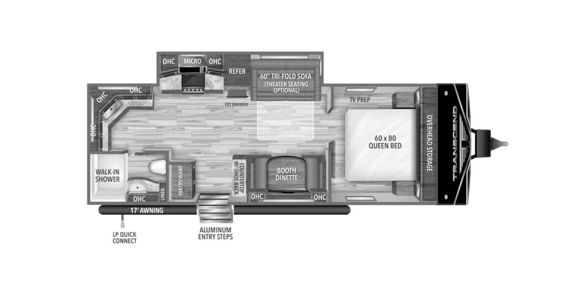 2021 GRAND DESIGN TRANSCEND XPLORER 240ML - Image 26