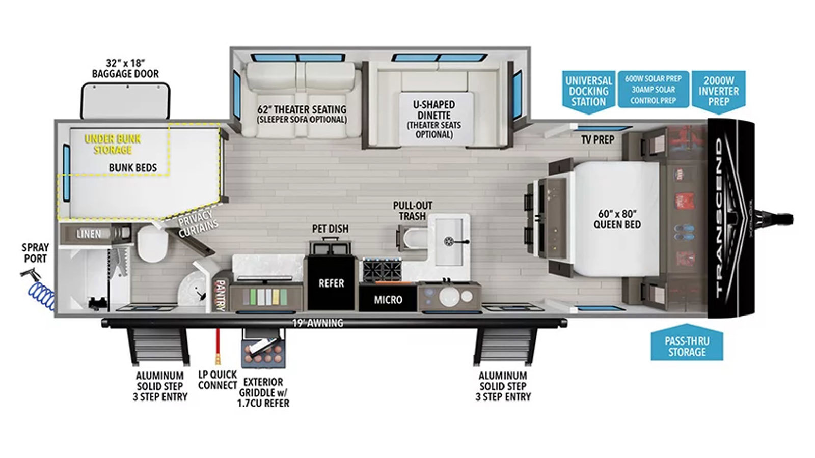 2026 Grand Design Transcend XPLOR 27DBX - Image 2