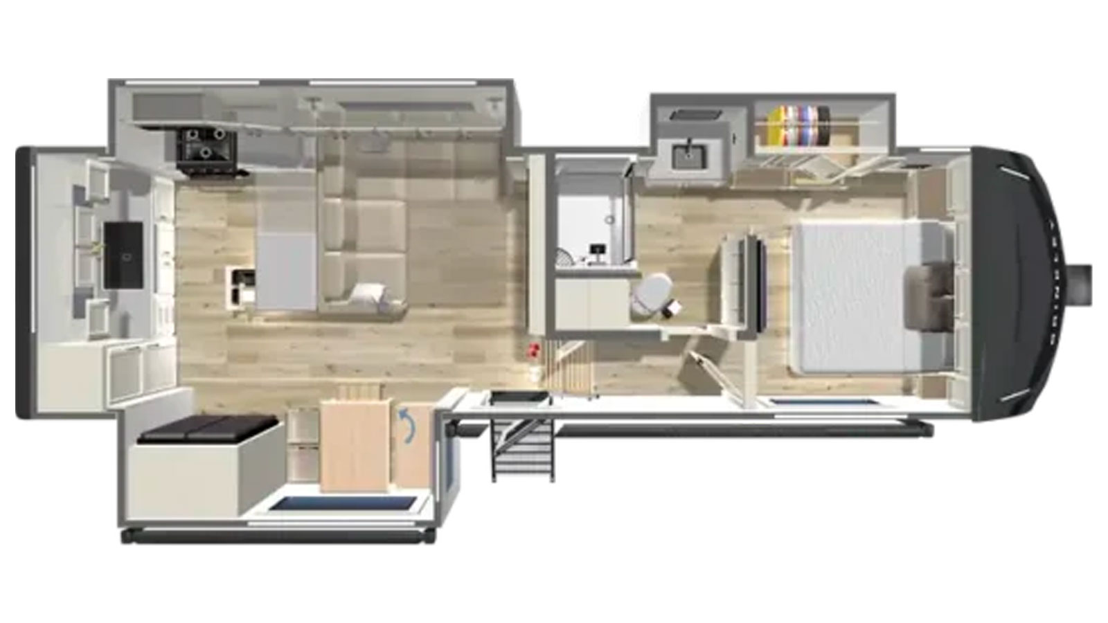 2027 Brinkley RV Model Z 2700 - Floorplan 1