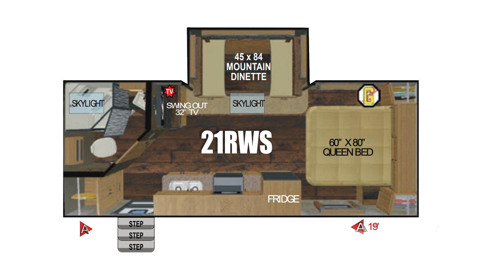 2023 Outdoors RV Back Country Series 21RWS - Image 2