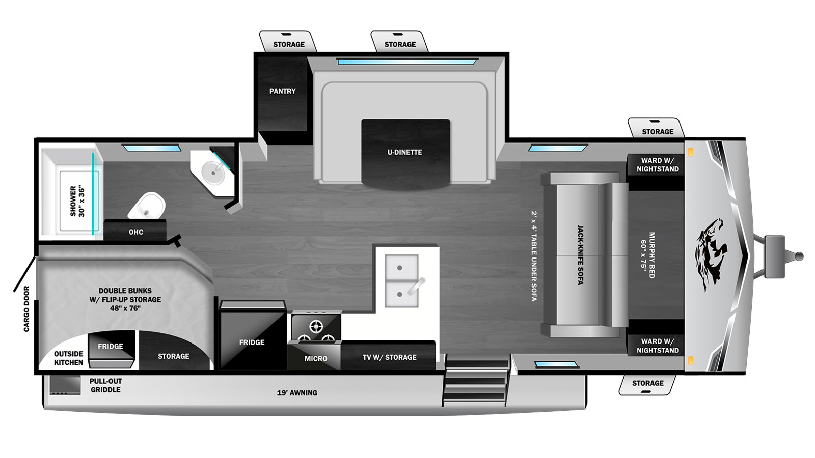 2026 Highland Ridge Range Lite 220DBM - Image 2