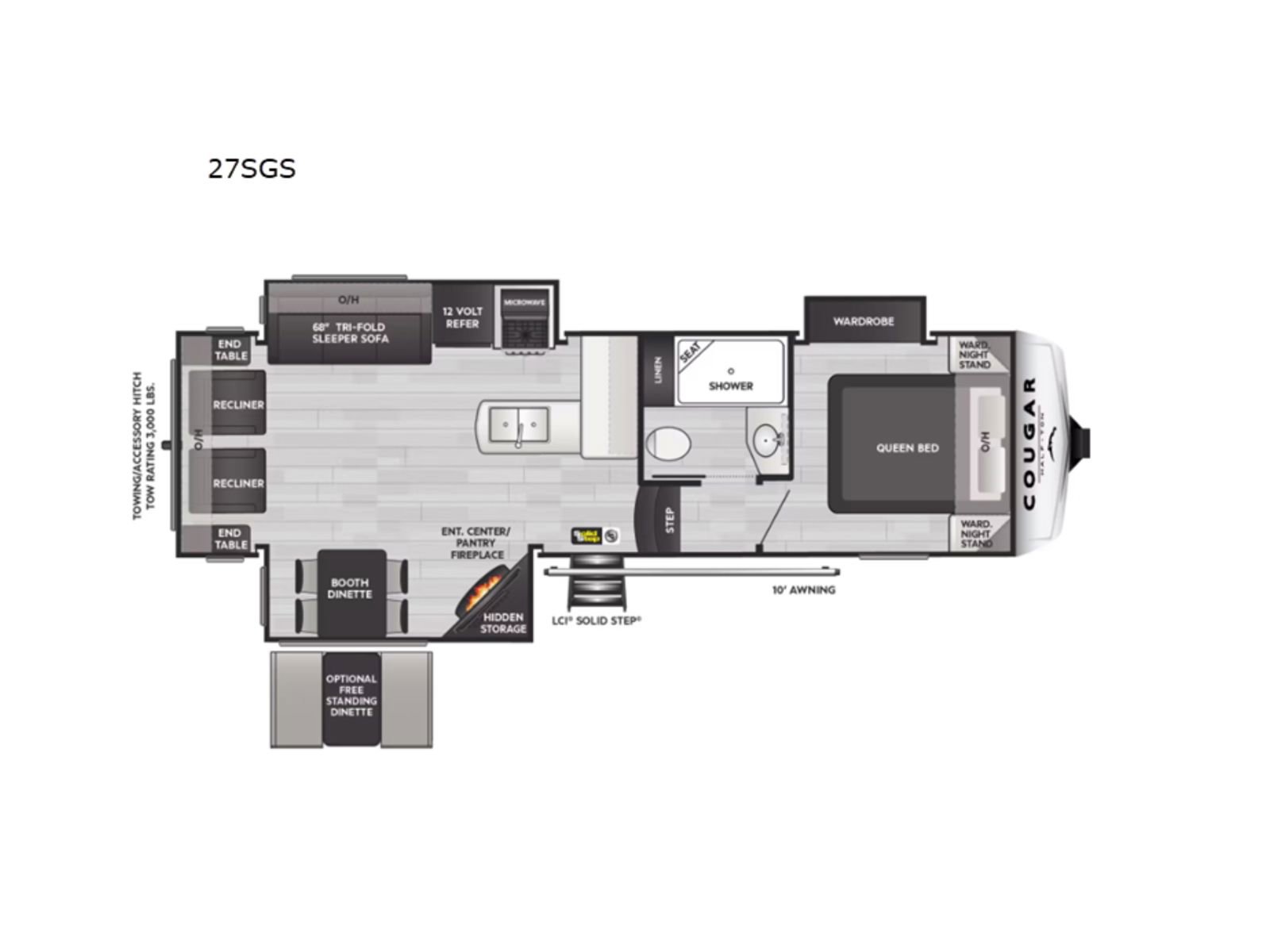2025 Keystone Cougar Half-Ton 27SGS - Image 2