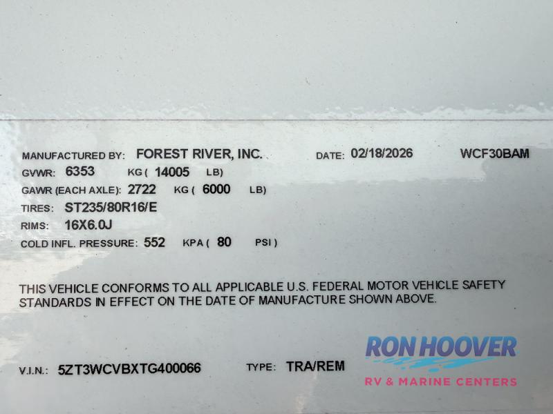 2026 FOREST RIVER 30BAM - Image 5