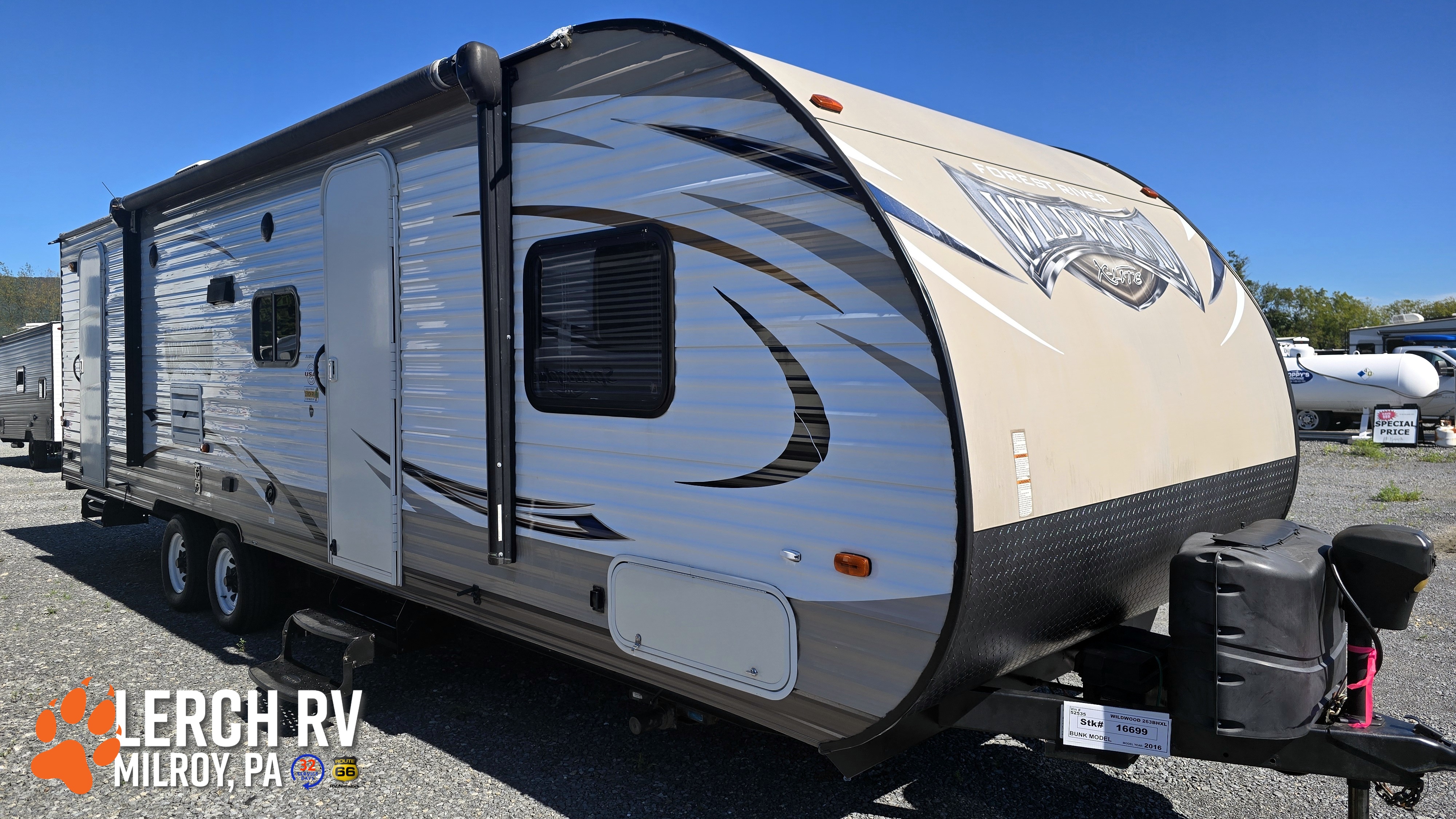 2016 FOREST RIVER WILDWOOD XLITE 263BHXL - Image 1