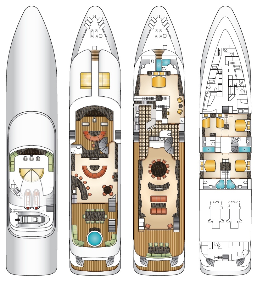2003 Cheoy Lee Tri-Deck - Image 35