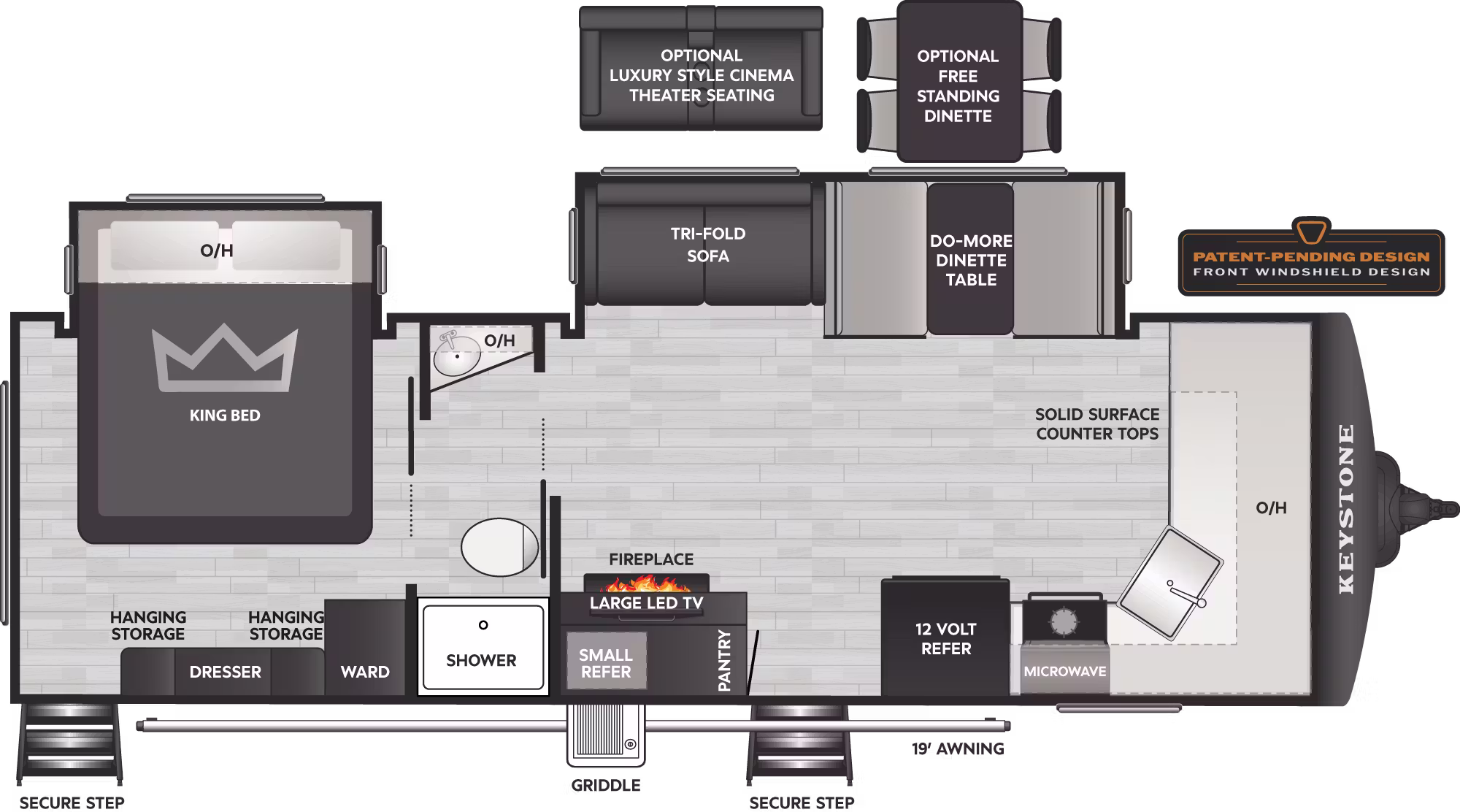 2026 Keystone Bullet Premium 265FKS - Image 2