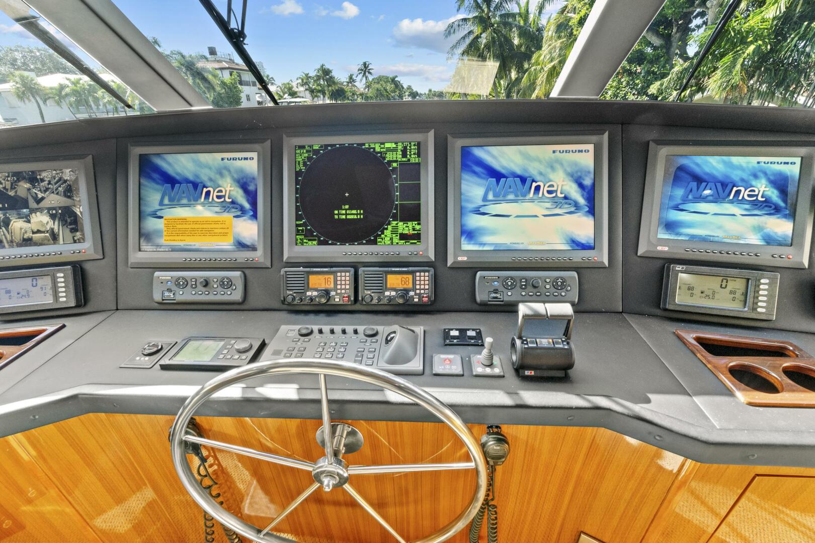 2008 Viking 74 Enclosed Bridge - Image 71