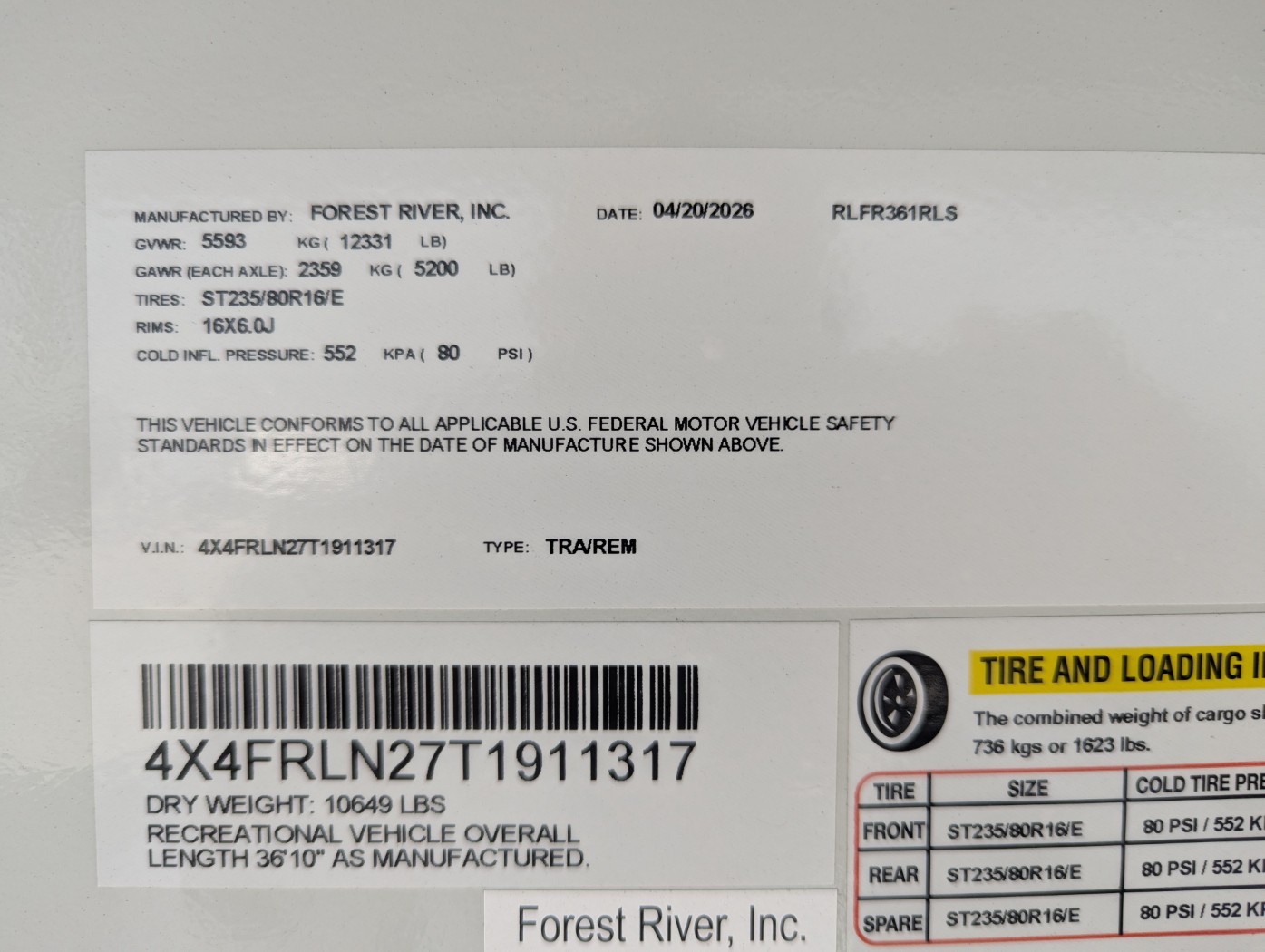 2026 Forest River Rockwood Signature R361RLS - Image 29
