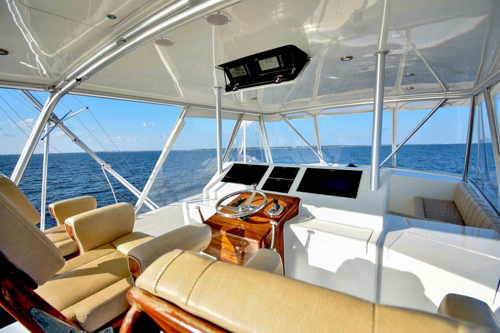 1991 Monterey 65 Convertible Custom Sportfish - Image 35