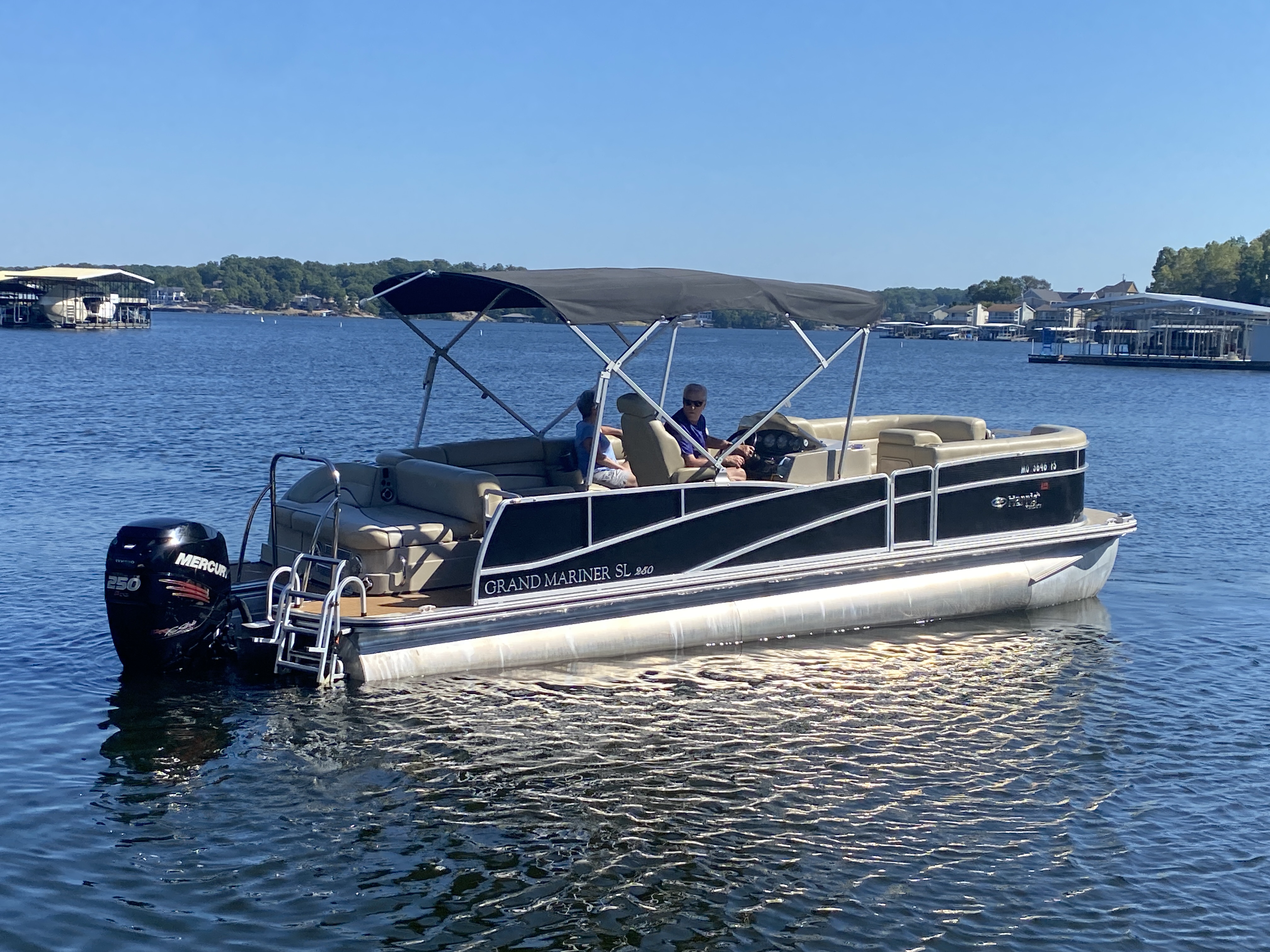 2012 Harris FloteBote Grand Mariner SL 250 - Image 2