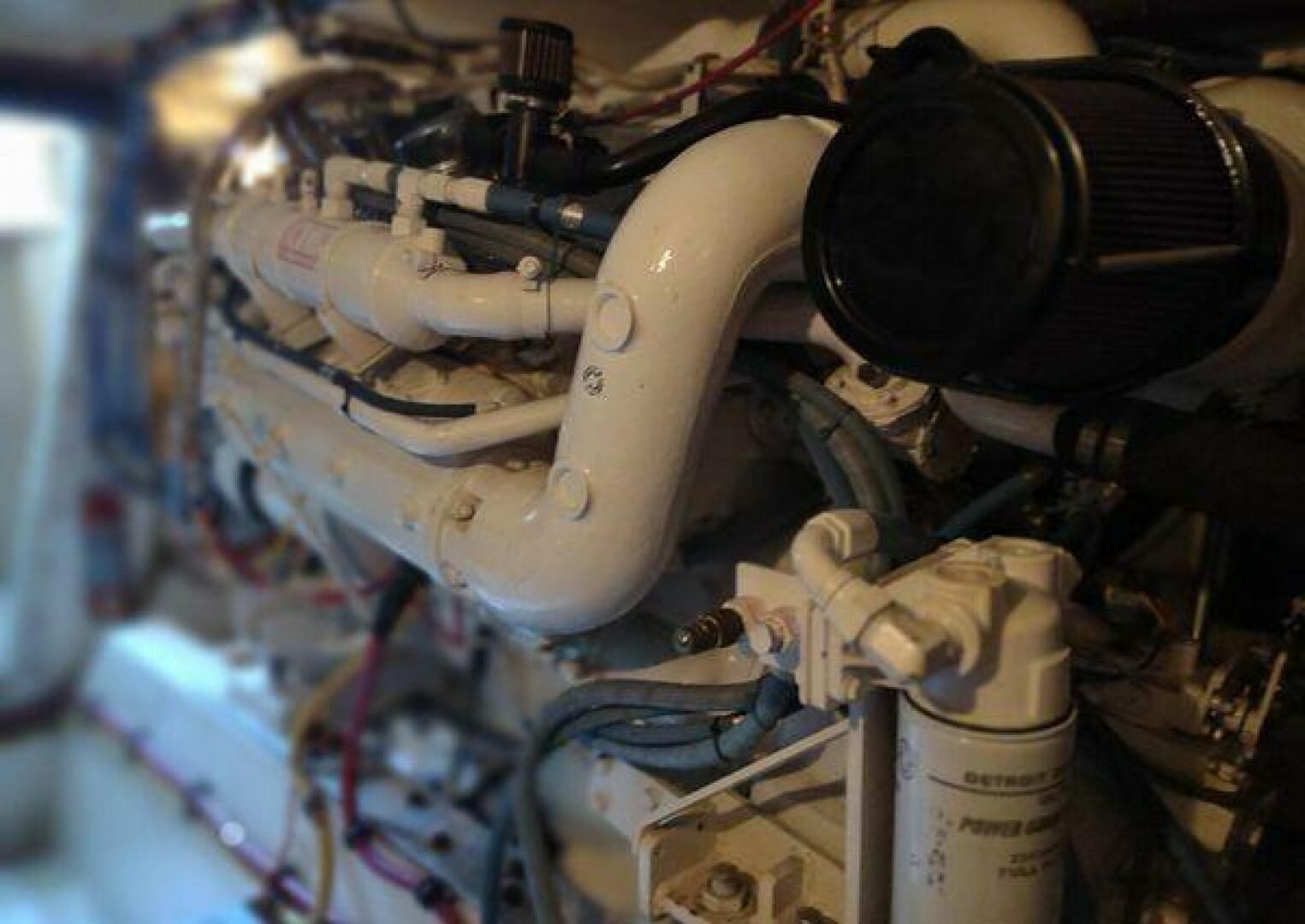 1996 Hatteras 50' Sport Deck - Image 108