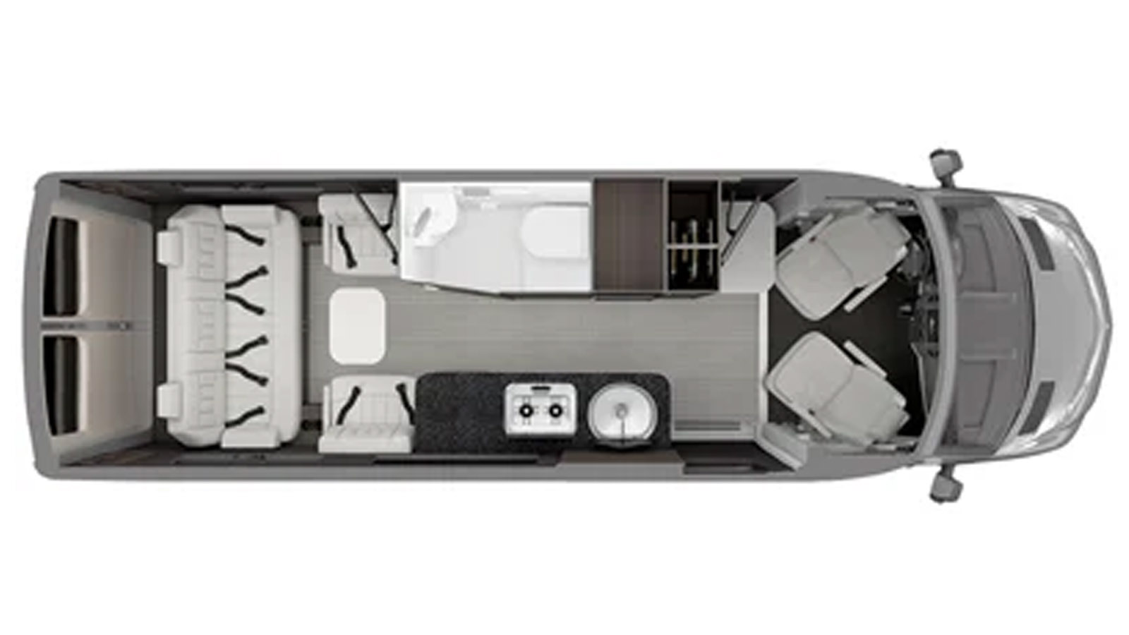 2024 Airstream Interstate 24GT AWD - Floorplan 1