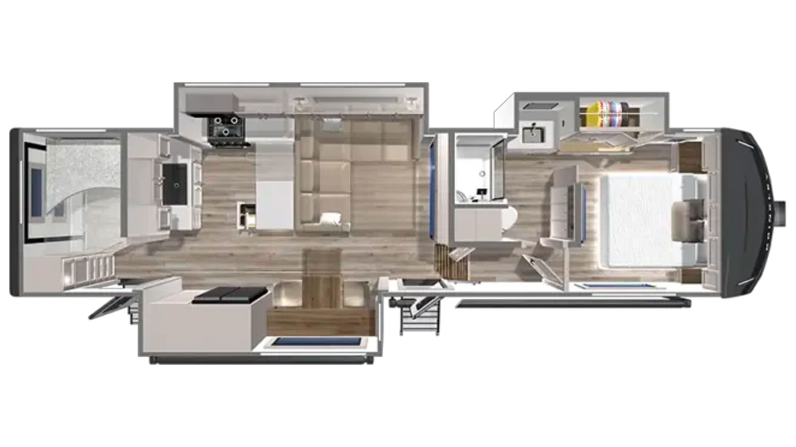 2026 BRINKLEY RV MODEL Z 3210 - Floorplan 1