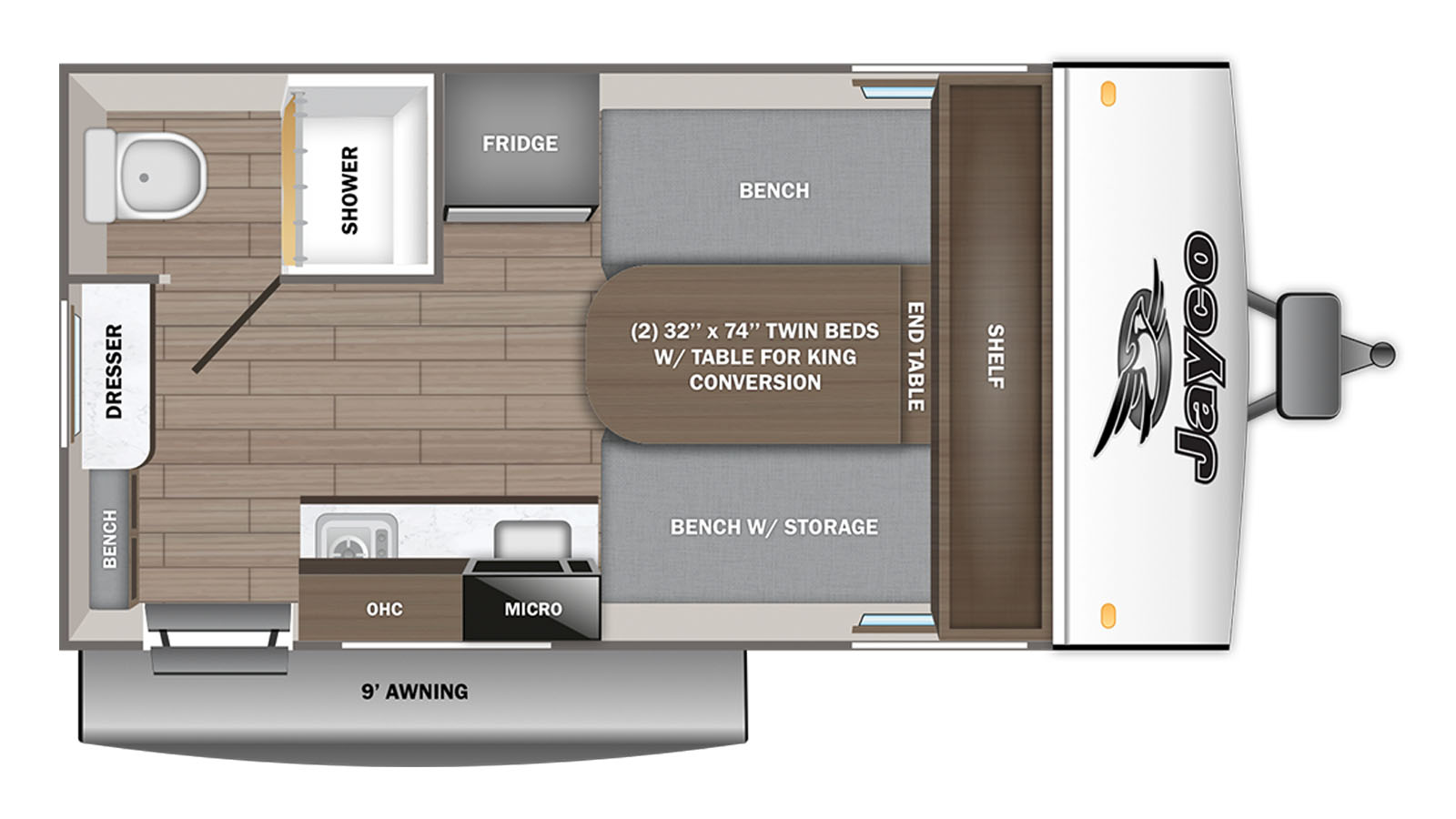 2027 Jayco Jay Feather Air SL 15TBSL - Image 1