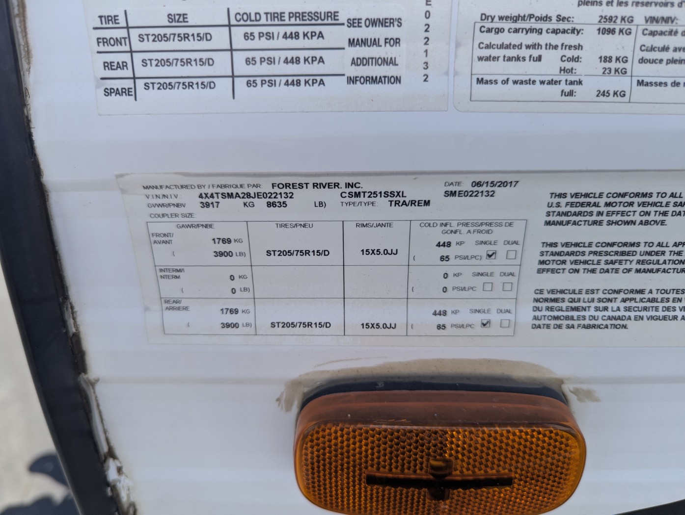 2018 Forest River Salem Cruise Lite West 251SSXL - Image 11
