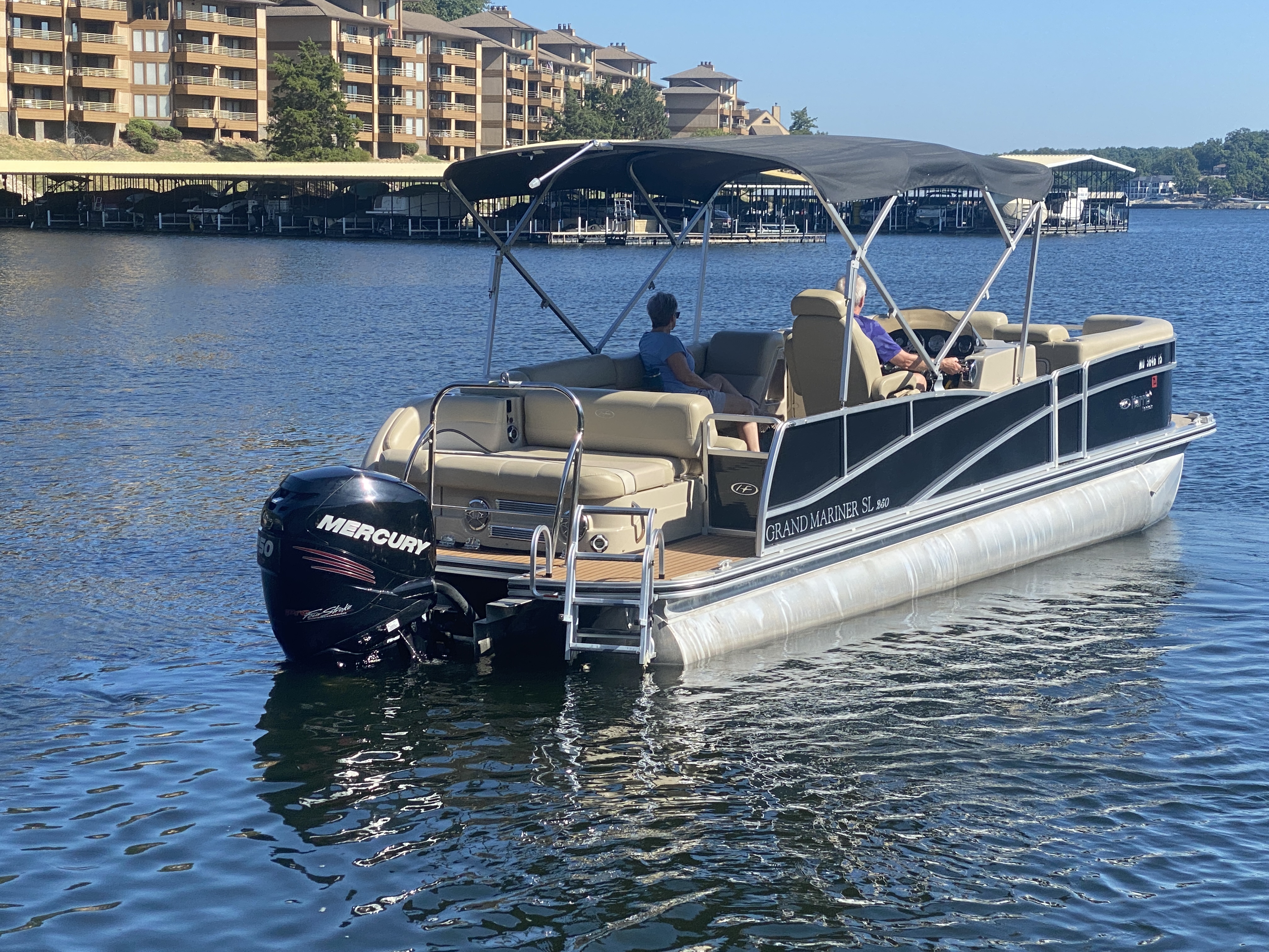 2012 Harris FloteBote Grand Mariner SL 250 - Image 3
