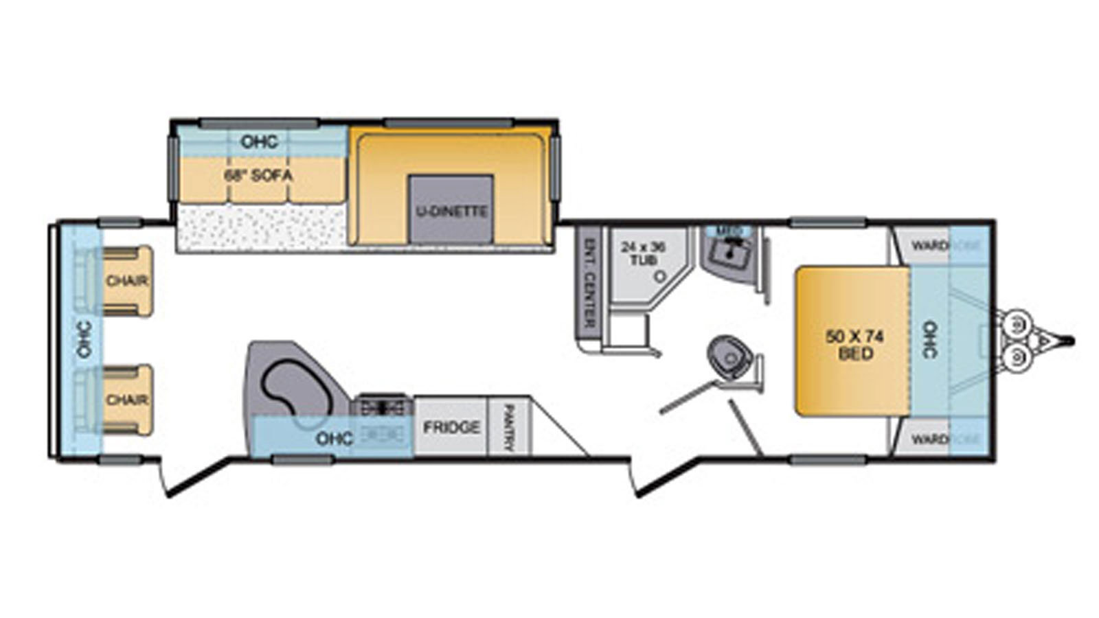 2013 COACHMEN SHASTA REVERE 27RLSS - Image 2