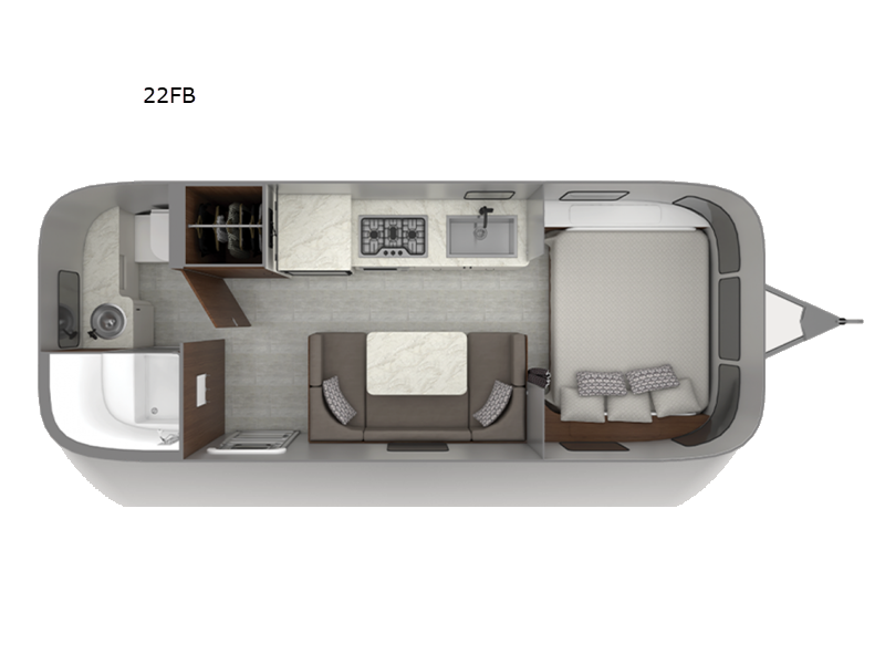 2026 Airstream Caravel 22FB - Image 3