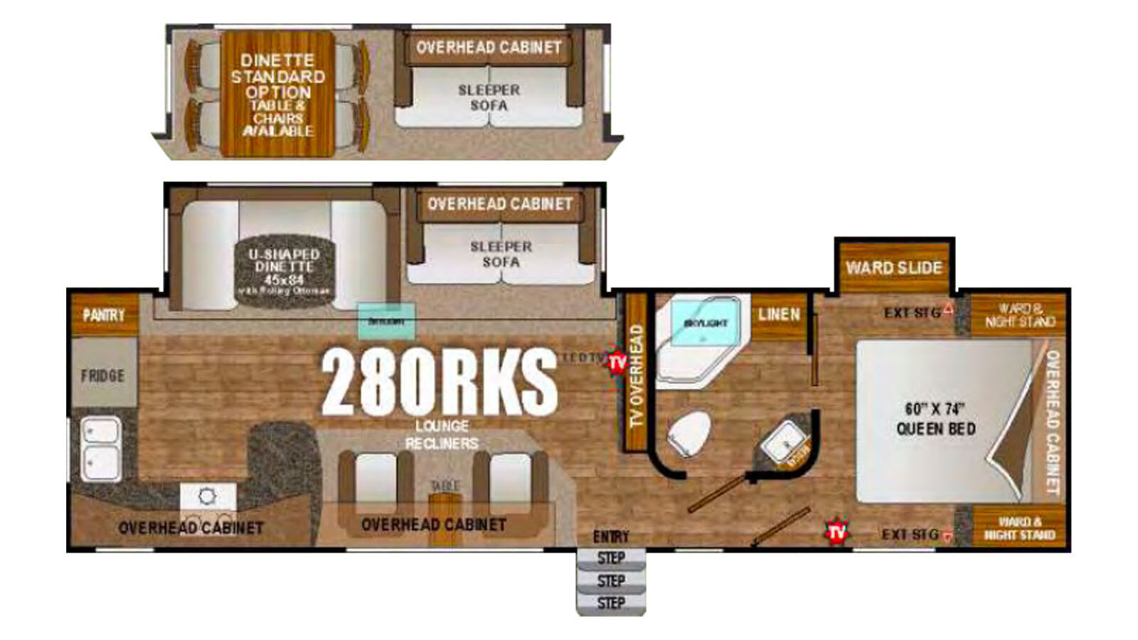 2015 OUTDOORS RV TIMBER RIDGE 280RKS - Image 2
