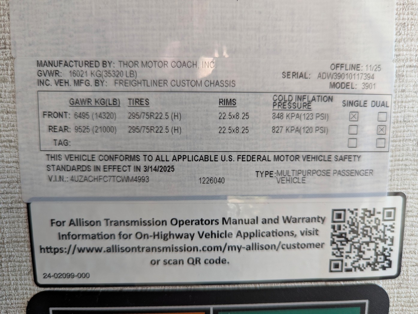 2026 Thor Motor Coach Aria 3901 - Image 41