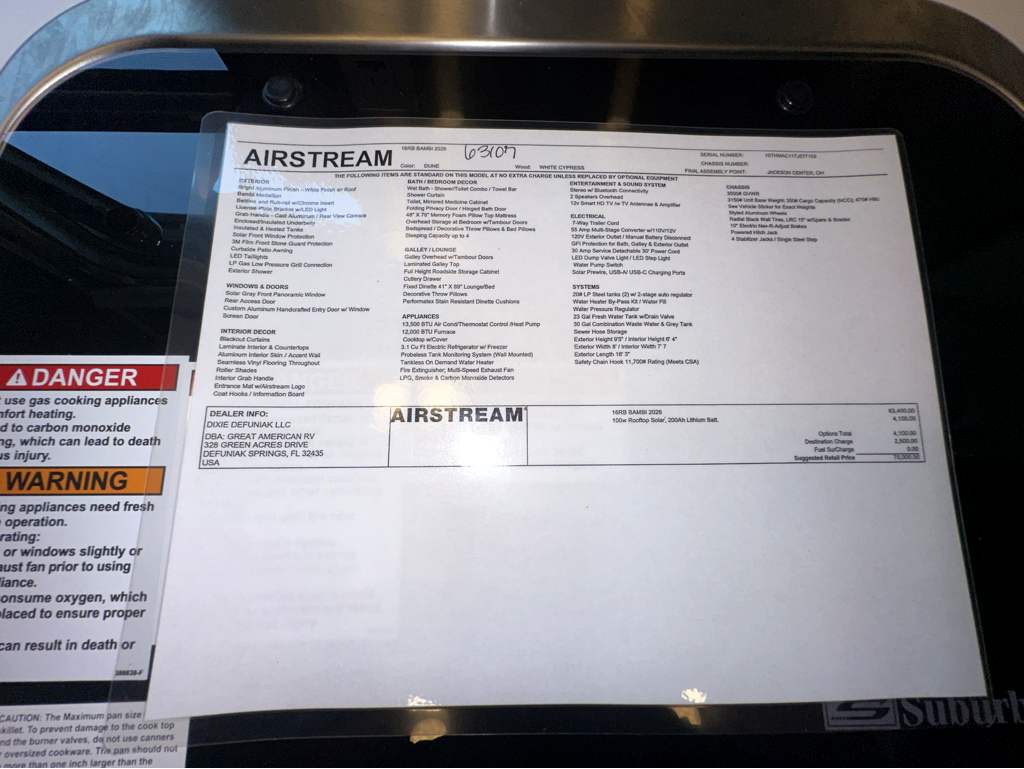 2026 AIRSTREAM BAMBI 16RB - Image 19
