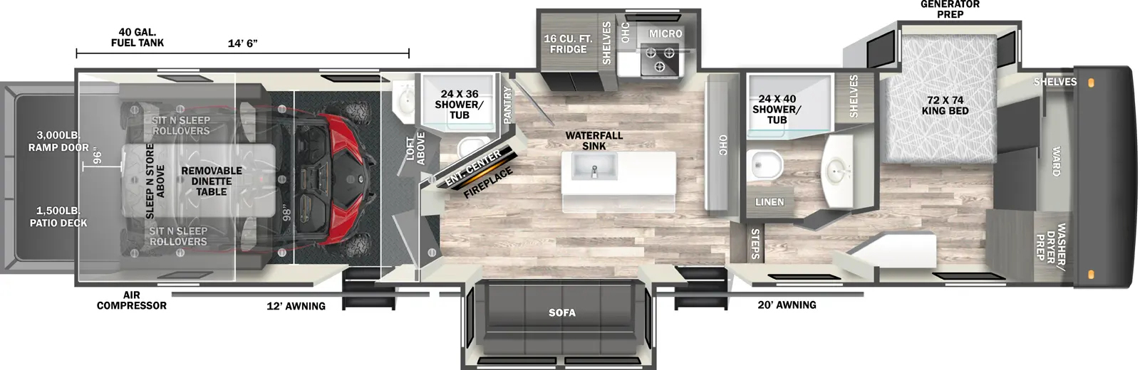Unit Floorplan