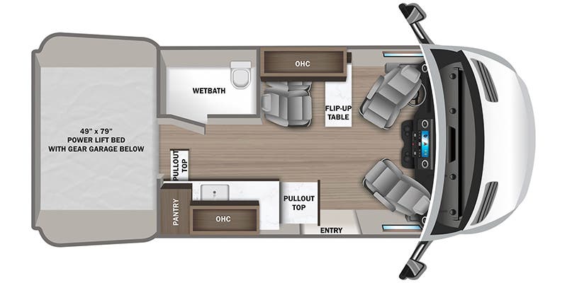 2023 Jayco Terrain 19Y - Floorplan 1