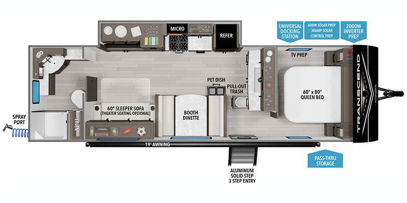 Unit Floorplan