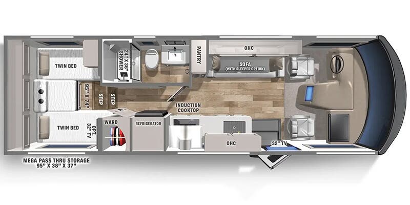 New 2025 Coachmen Euro 25LE – Giant RV | Murrieta, CA