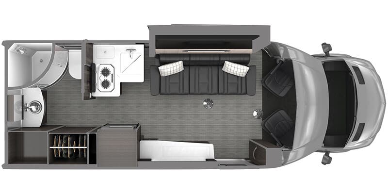 2023 AIRSTREAM ATLAS MURPHY SUITE E1 - Floorplan 1