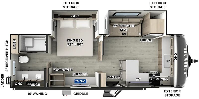 New 2026 Forest River Rockwood Signature 8263MBR – Giant RV