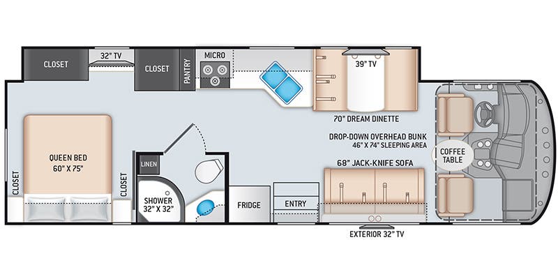 2021 Thor Motor Coach Freedom Traveler A30 - Image 2