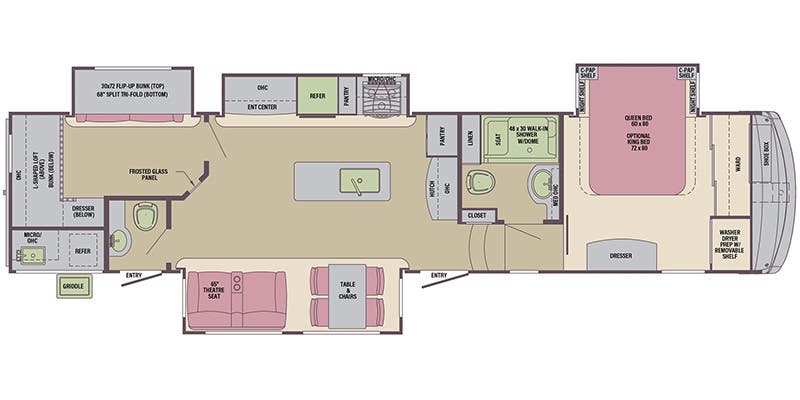 2020 PALOMINO 374BHC - Floorplan 1