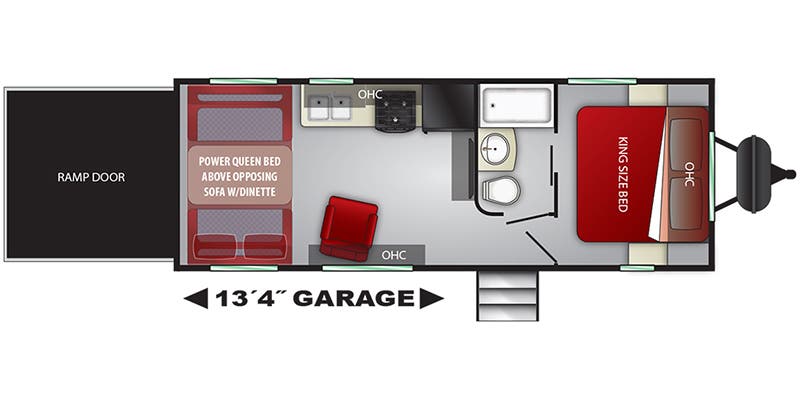 2020 Cruiser RV Stryker ST-2313 floorplan