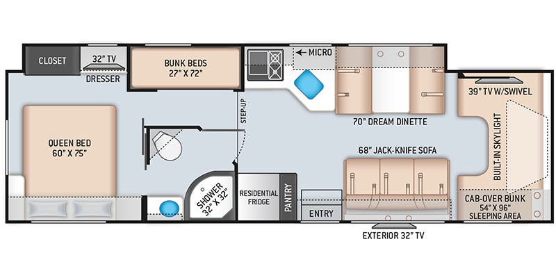 2021 Thor Motor Coach QUANTUM SL31 - Image 2