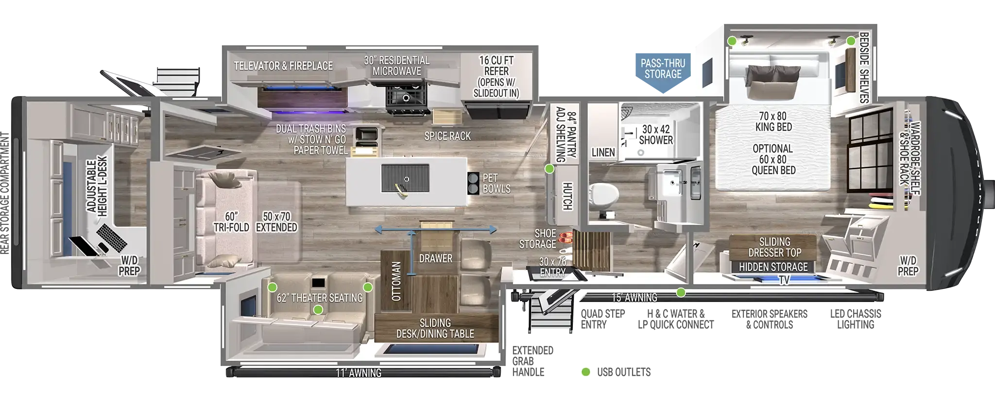 Unit Floorplan