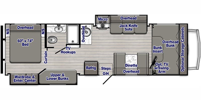 2023 GULFSTREAM 63111 - Floorplan 1