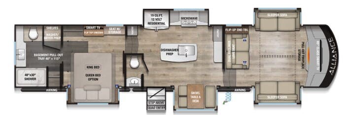 Unit Floorplan