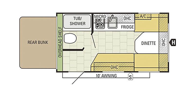 AR-ONE 15RB floorplan