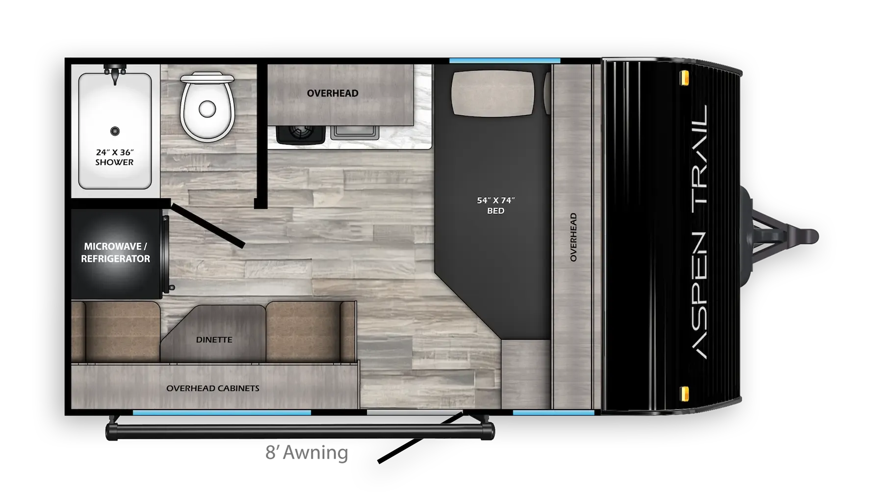 2026 ASPEN TRAIL 13RD - Floorplan 1