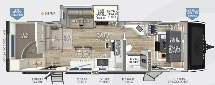Unit Floorplan