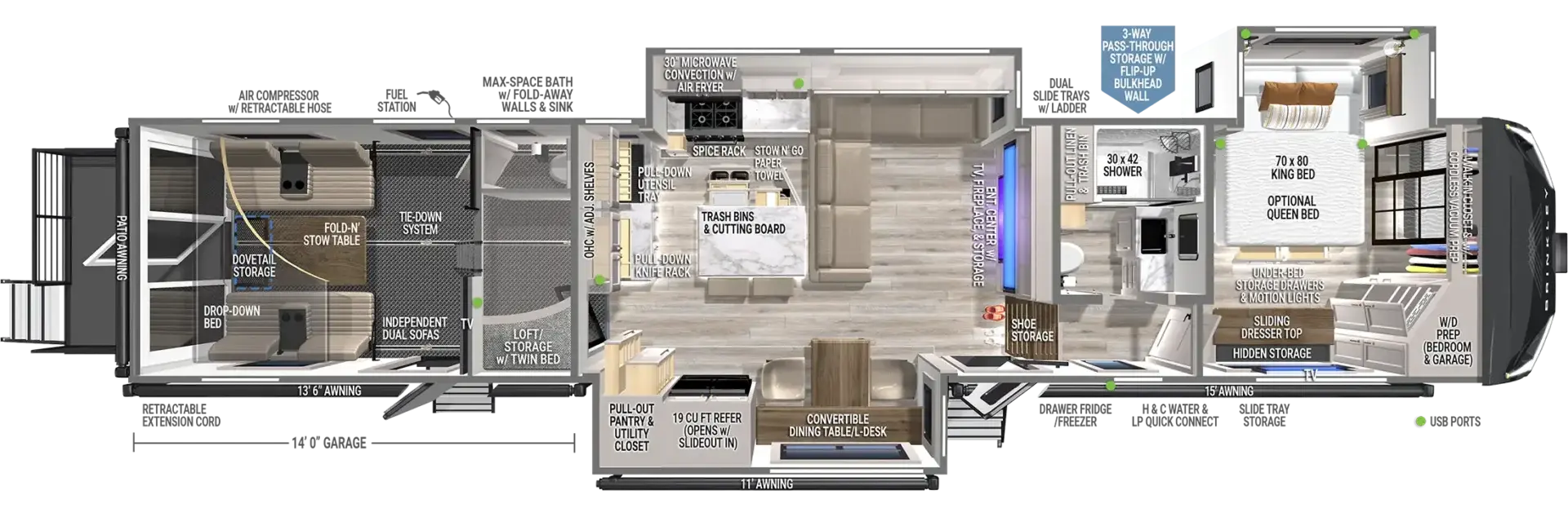 Unit Floorplan