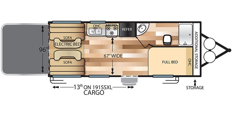 2018 Forest River Salem Cruise Lite T191SSXL - Image 2