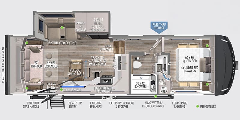 Unit Floorplan
