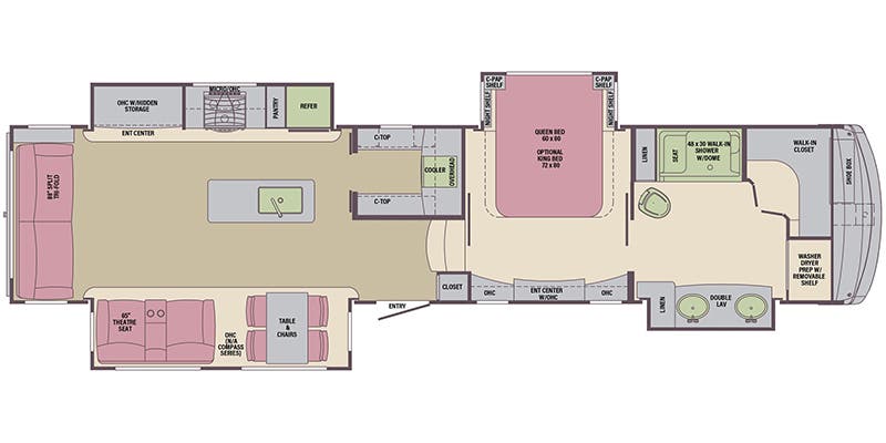 2020 PALOMINO 382FBC - Floorplan 1