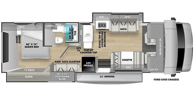 Unit Floorplan
