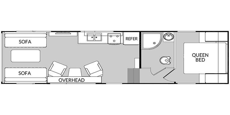 2022 Genesis Supreme SUPREME 28SAWL - Floorplan 1
