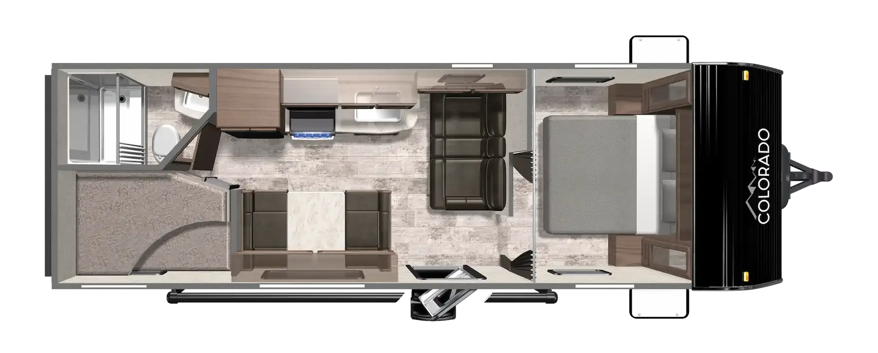 2026 Dutchmen COLORADO 24BH - Floorplan 1