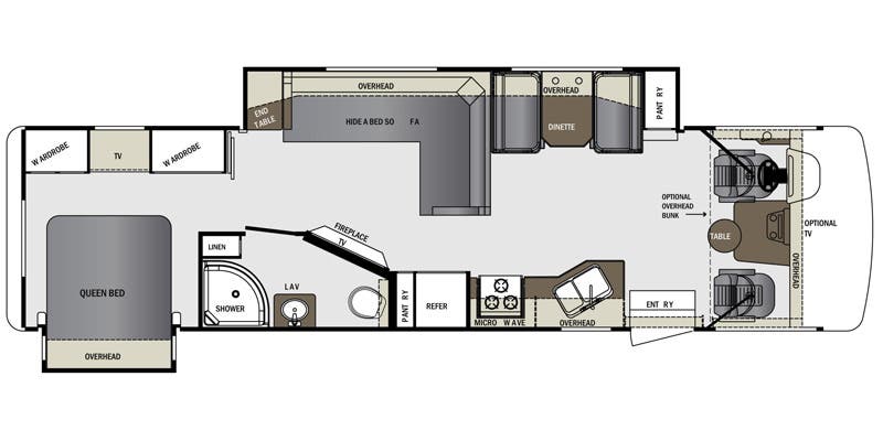 2015 FOREST RIVER 335DS - Floorplan 1