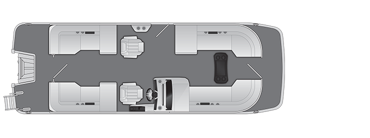 2026 Bennington 24MFBSF - Floorplan 1